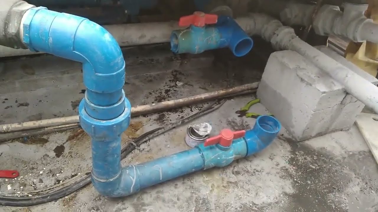 Repair leak muna tayo sa rooftop. Nagcrack ang elbow 2