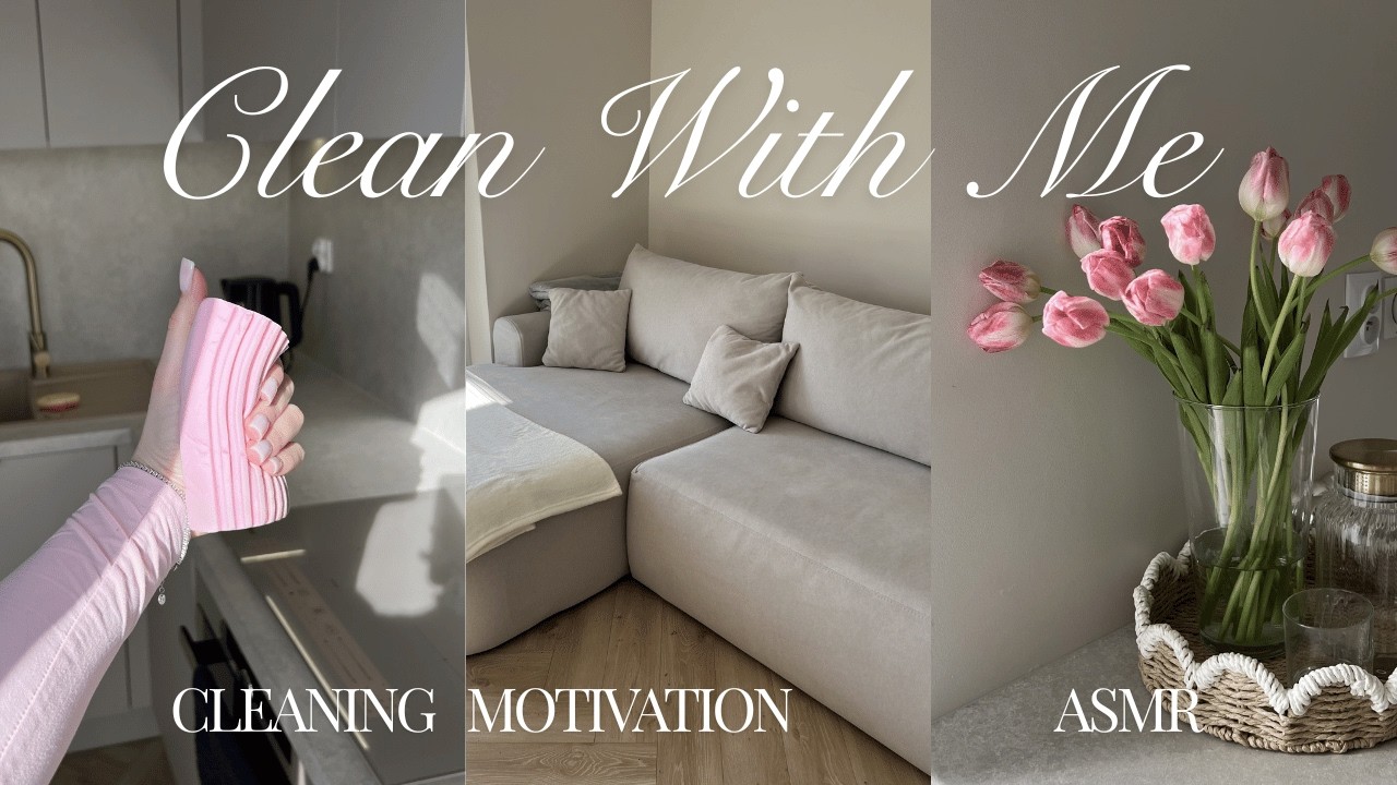 CLEAN WITH ME 🌸 | SUNDAY RESET 🌝 | CLEANING MOTIVATION