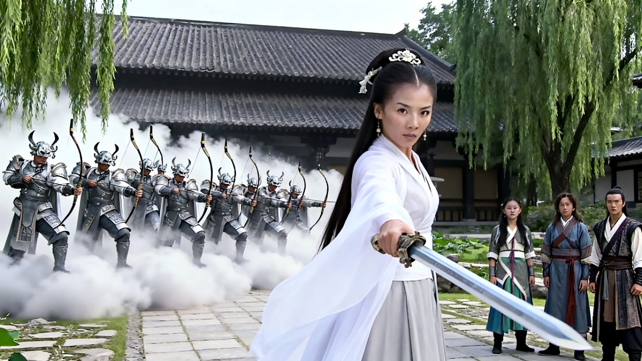 1000天兵下凡捉拿女戰神全家，她為保護家人與天兵展開生死對決！ #kungfu