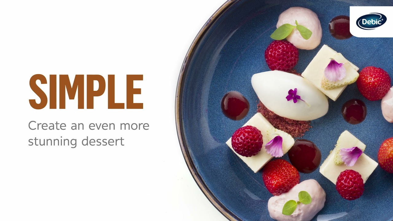 Debic Shapes Online Demo Mascarpone cream bar