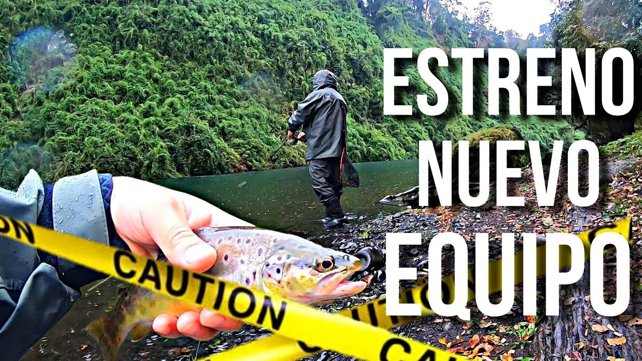 Pesca en Solitario, En busca de las Truchas de Otoño, me quedé hasta que salió la última Trucha.