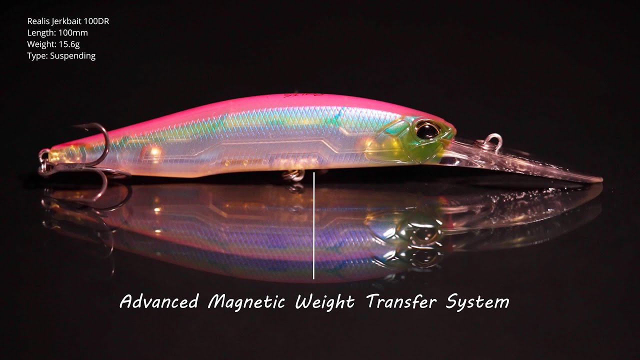 Lures in Motion : The Realis Jerkbait 100DR