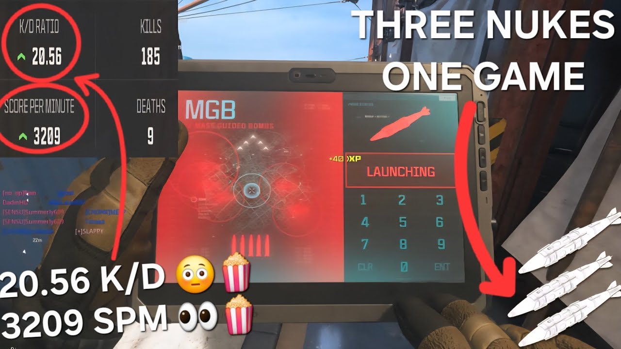 185 KILLS WITH TRIPLE MGB IN MWIII SBMM