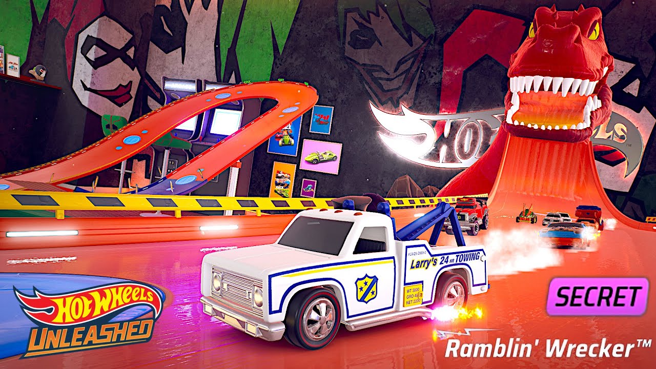 Hot Wheels Unleashed – New Secret Car Ramblin´ Wrecker – Basement – DC Super-Villains Customization