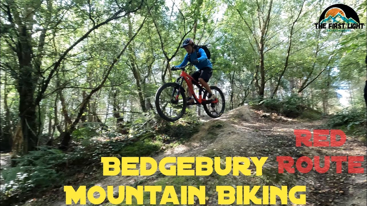 Bedgebury Mountain Biking | Season1 | Red Route | Single Track | Pinetum Forest | First Biking | UK