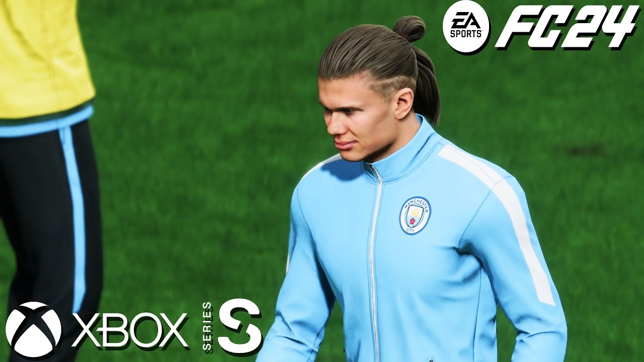 EA Sports FC 24 Xbox Series S Gameplay - Man Utd vs Man City