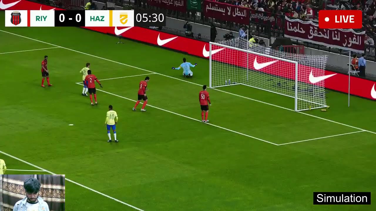 🔴 LIVE: Al-Riyadh vs Al-Hazem | Saudi Pro League 2025 | eFootball PES 2021 Gameplay Simulation ⚽🔥
