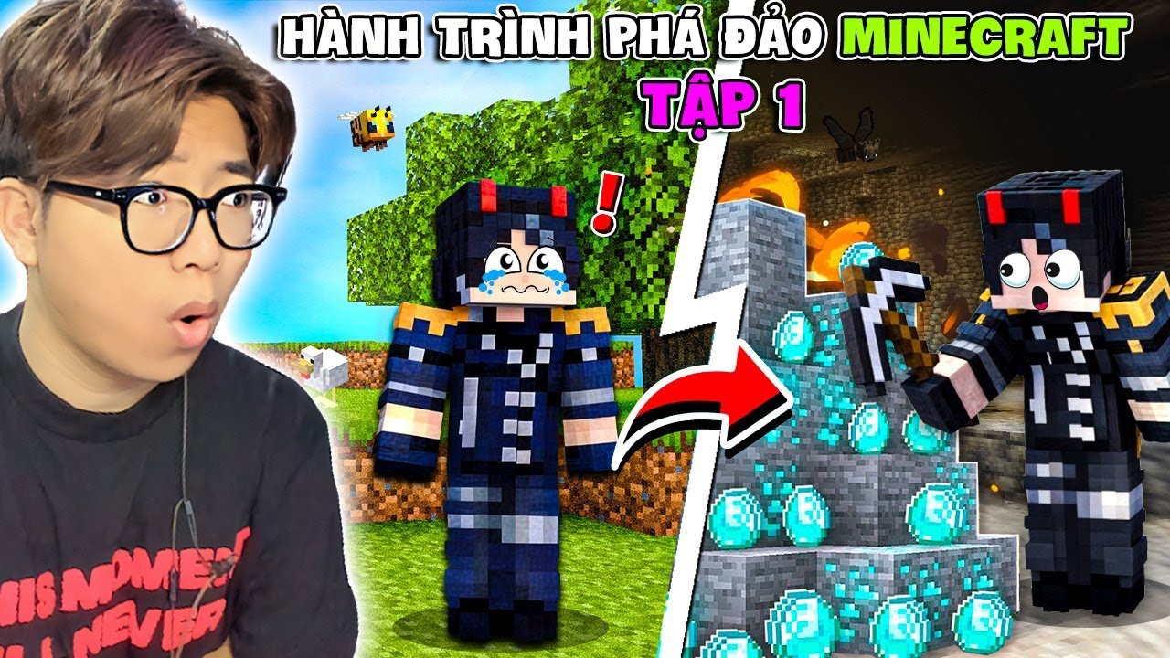 MINECRAFT SINH TỒN 1.21 TẬP 1 | BI HUỲNH HÀNH TRÌNH MỚI KHỞI ĐẦU VỚI RẤT NHIỀU KIM CƯƠNG