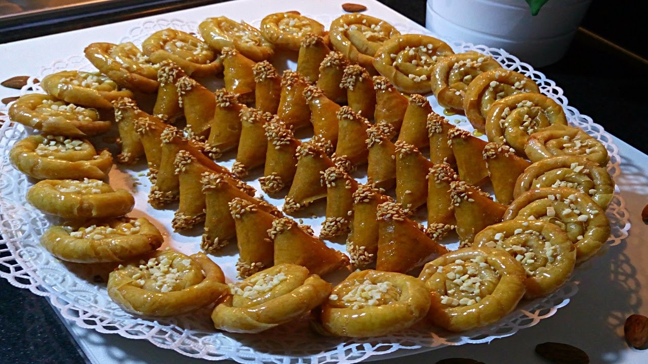 محينشات وبريوات اللوز البلديين مع اسرارالقرمشة و نجاح العقدة