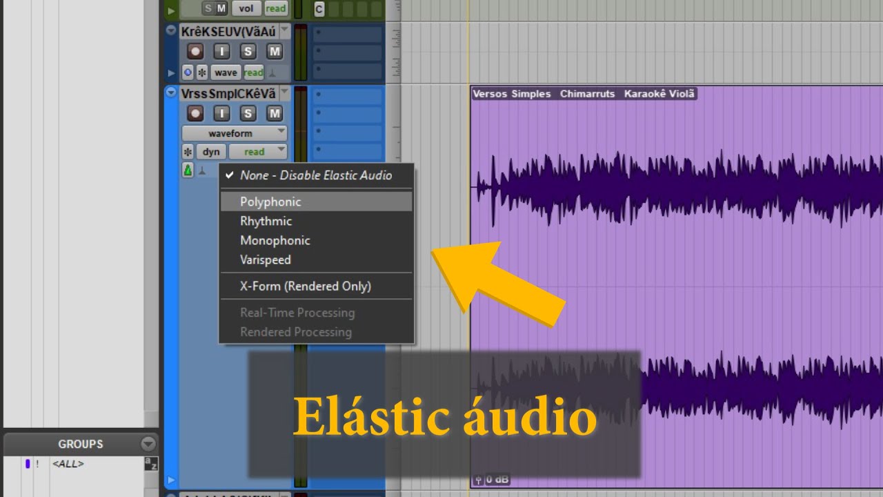 Pro tools / Dicas R&aacute;pidas - Fazendo o &aacute;udio acompanhar o andamento do pro tools