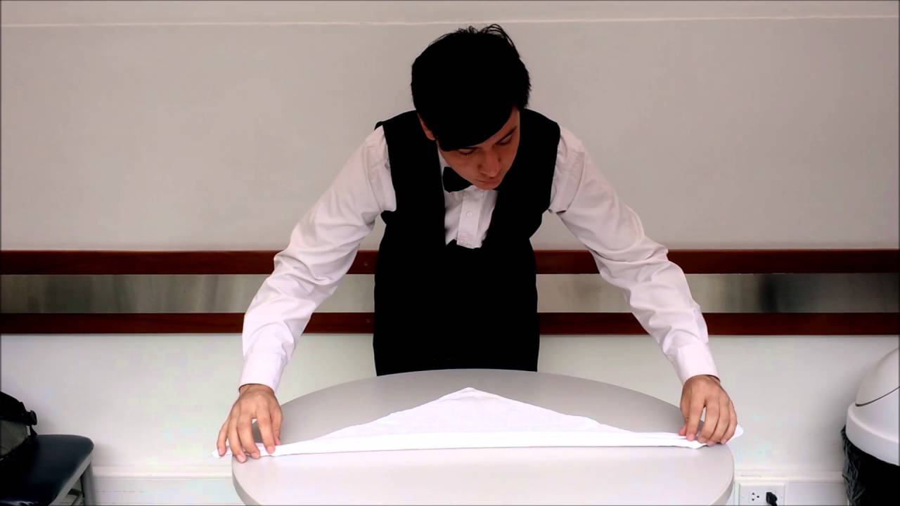 Doblado de servilletas