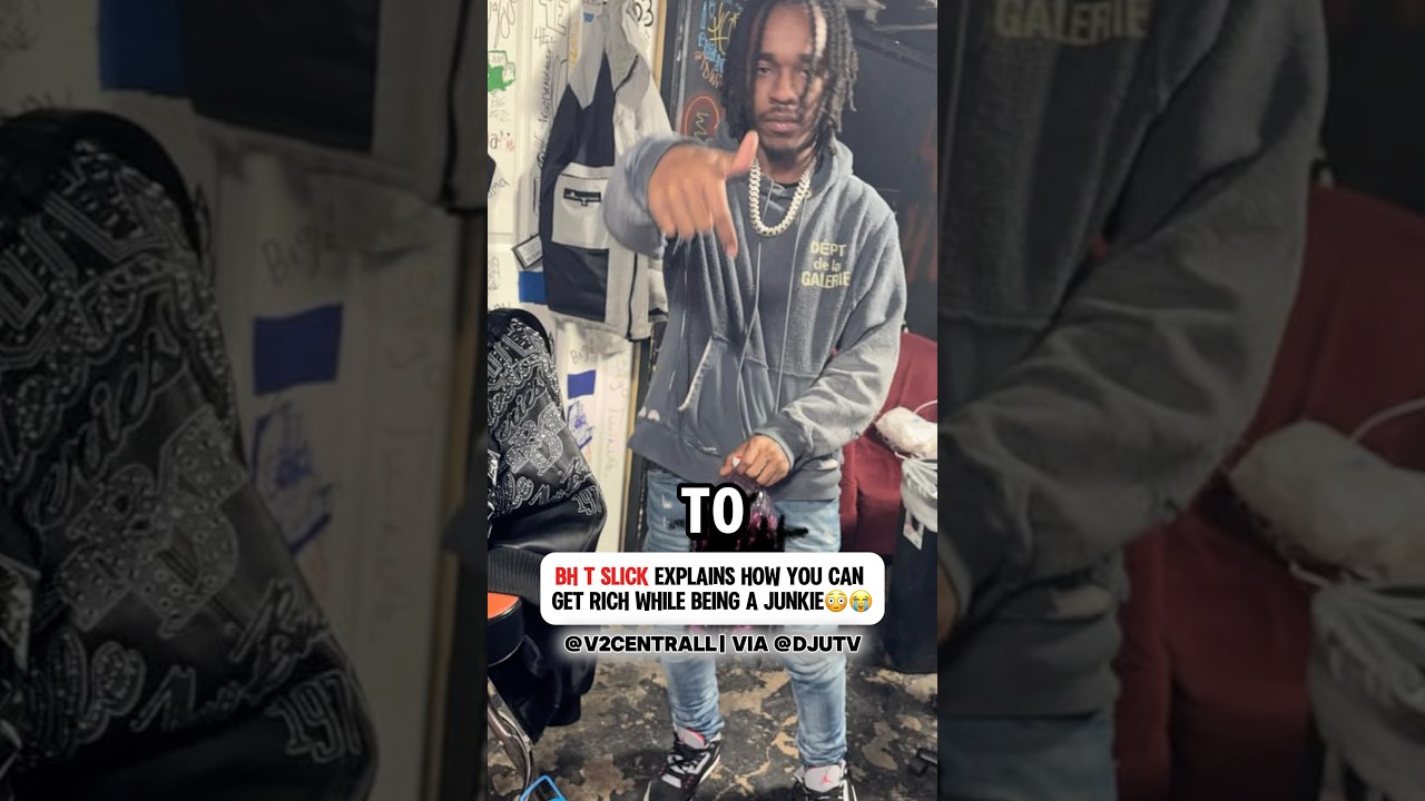 Bloodhound T Slick Explains How You Can Get Rich While Being A Junkie😳 #bloodhoundliljeff #chiraq