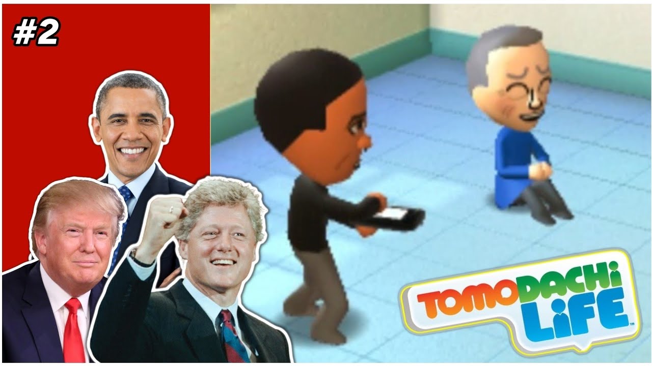 US Presidents Play Tomodachi Life: The Bottom of the Totem Pole