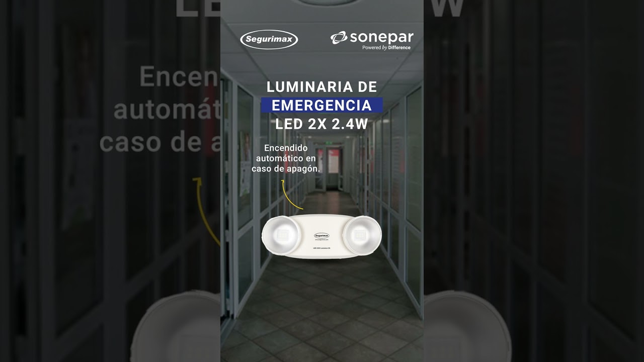 Luminaria de emergencia Segurimax