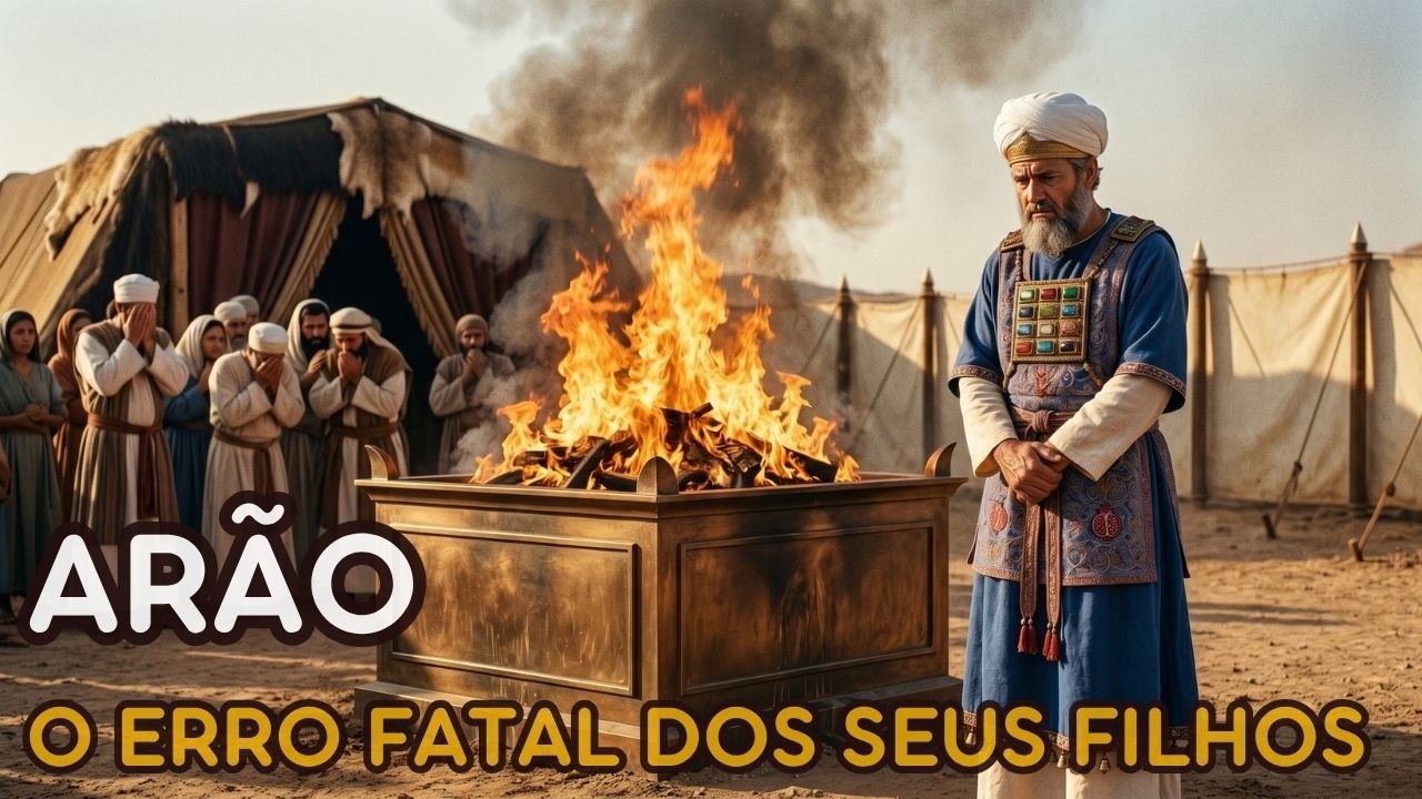ARÃO: POR QUE SEUS FILHOS FORAM QUEIMADOS POR DEUS? JUSTIÇA E MISERICÓRDIA DE DEUS