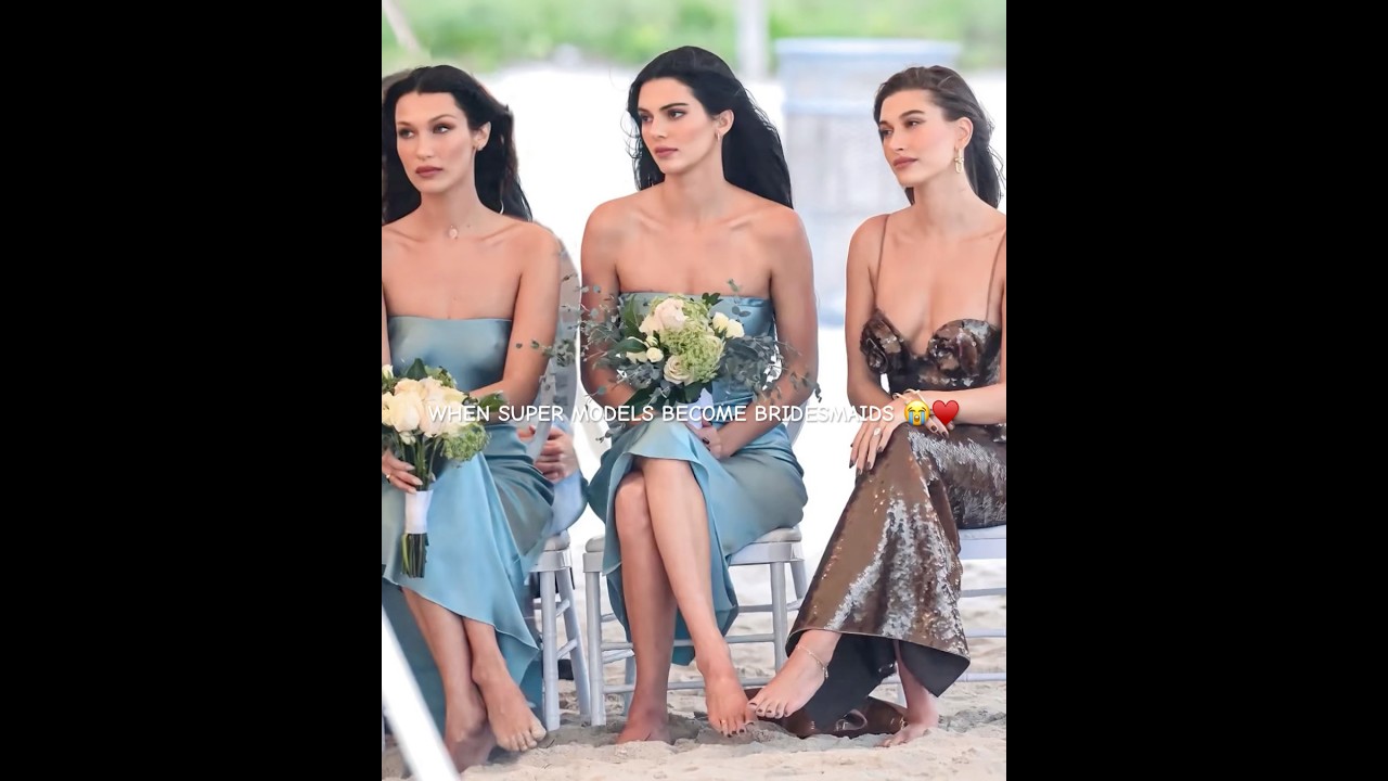 When super models become bridesmaids ♥️😭new viral video 