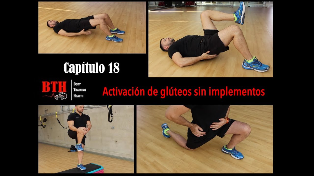 EJERCICIOS DE GLÚTEOS | ACTIVACIÓN