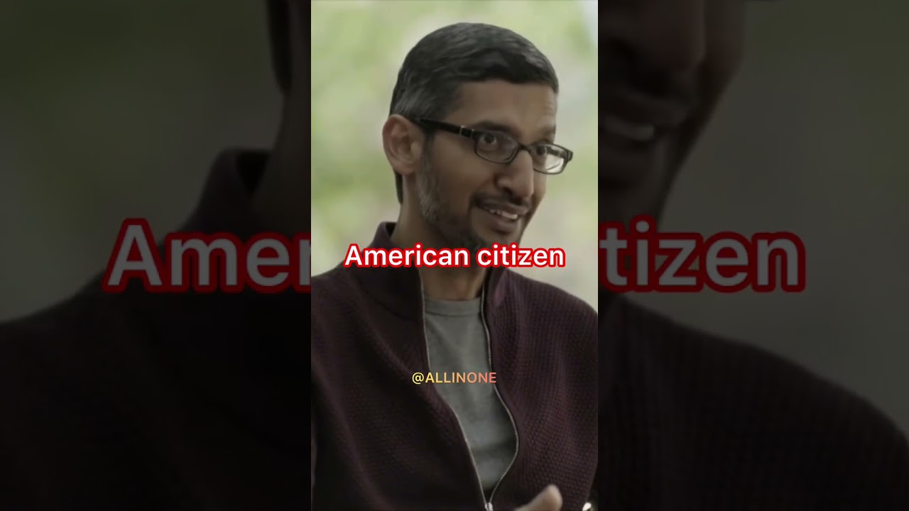 Indian or American - Sundar Pichai . #shorts #sundarpichai