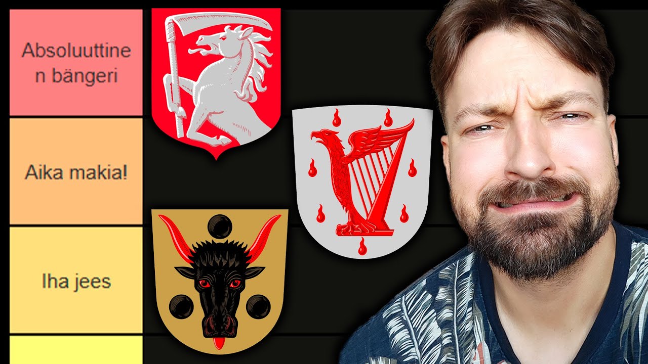 Arvostellaan KAIKKI Suomen vaakunat!