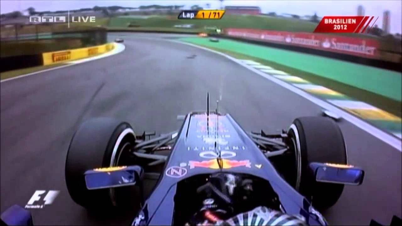 Sebastian Vettel F1 World Champion Brasilien 2012 / Vettel vs Alonso WM Fight 2012/Dramatic Race