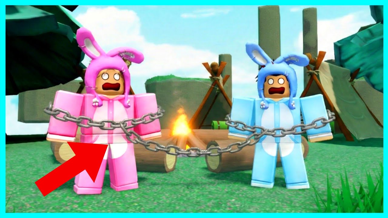 MIPAN & ZUZUZU Tantangan Naik Gunung Sambil Di Ikat Satu Sama Lain! ROBLOX