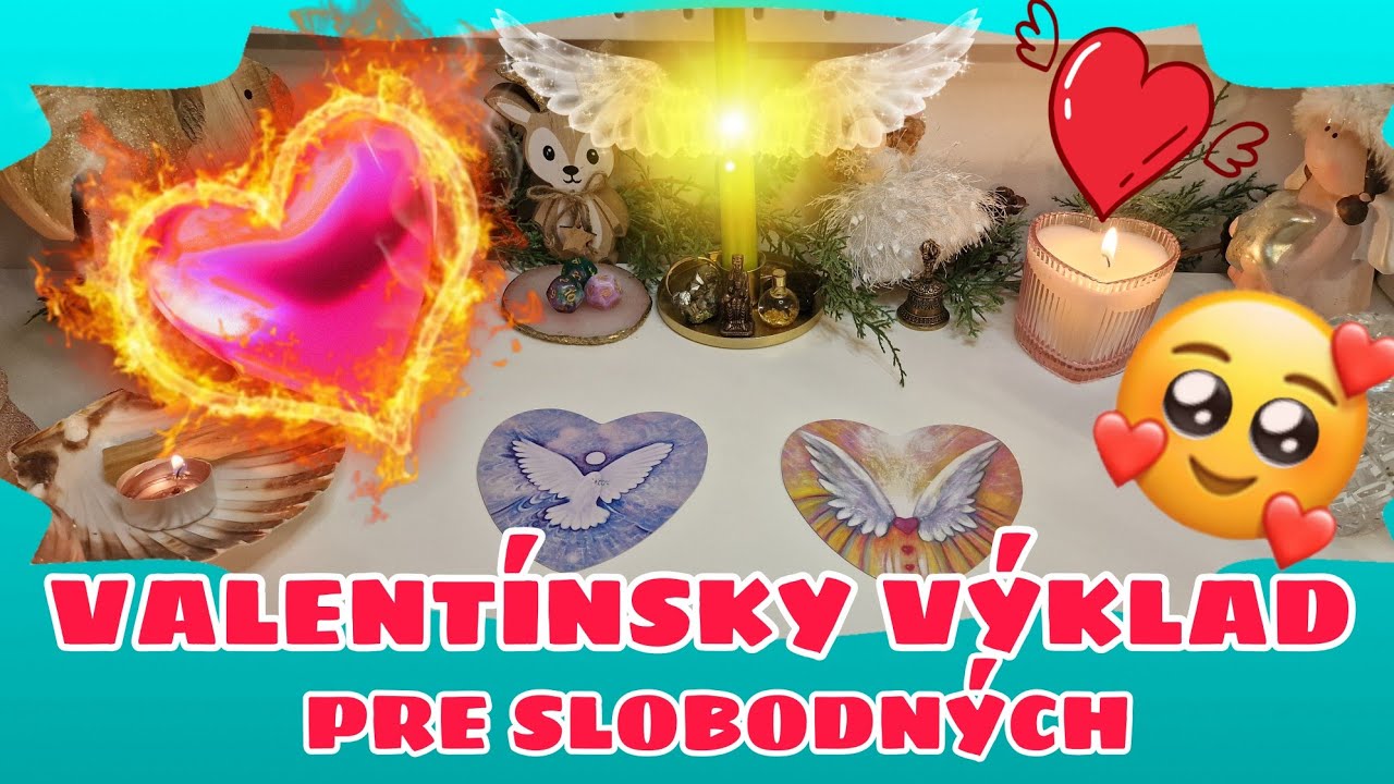VALENTÍNSKY VÝKLAD PRE SLOBODNÝCH 🥰❤️🍀 #vykladkaret #vykladkariet #channeling