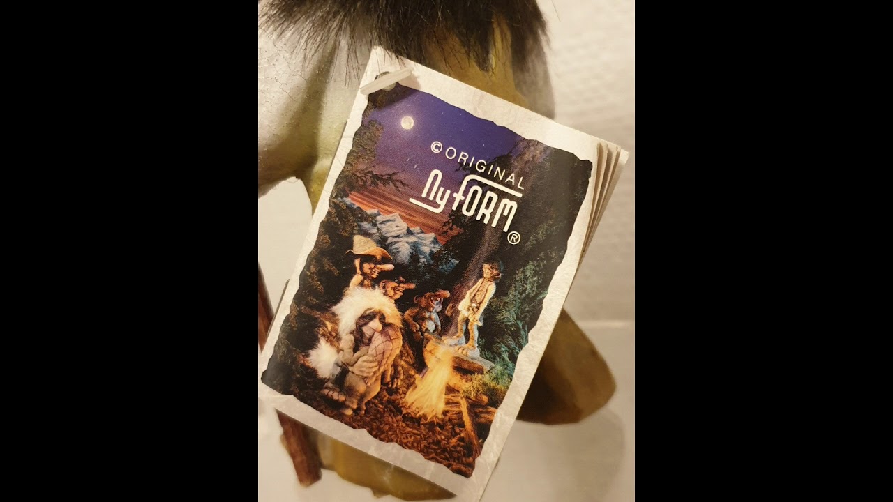 Rare Vintage - Original NY FORM / Nyform Troll - HANDMADE in Norway - N&deg;802