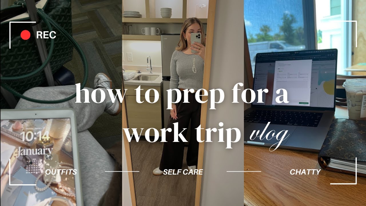 Travel prep vlog: chatty days in my life ✈️