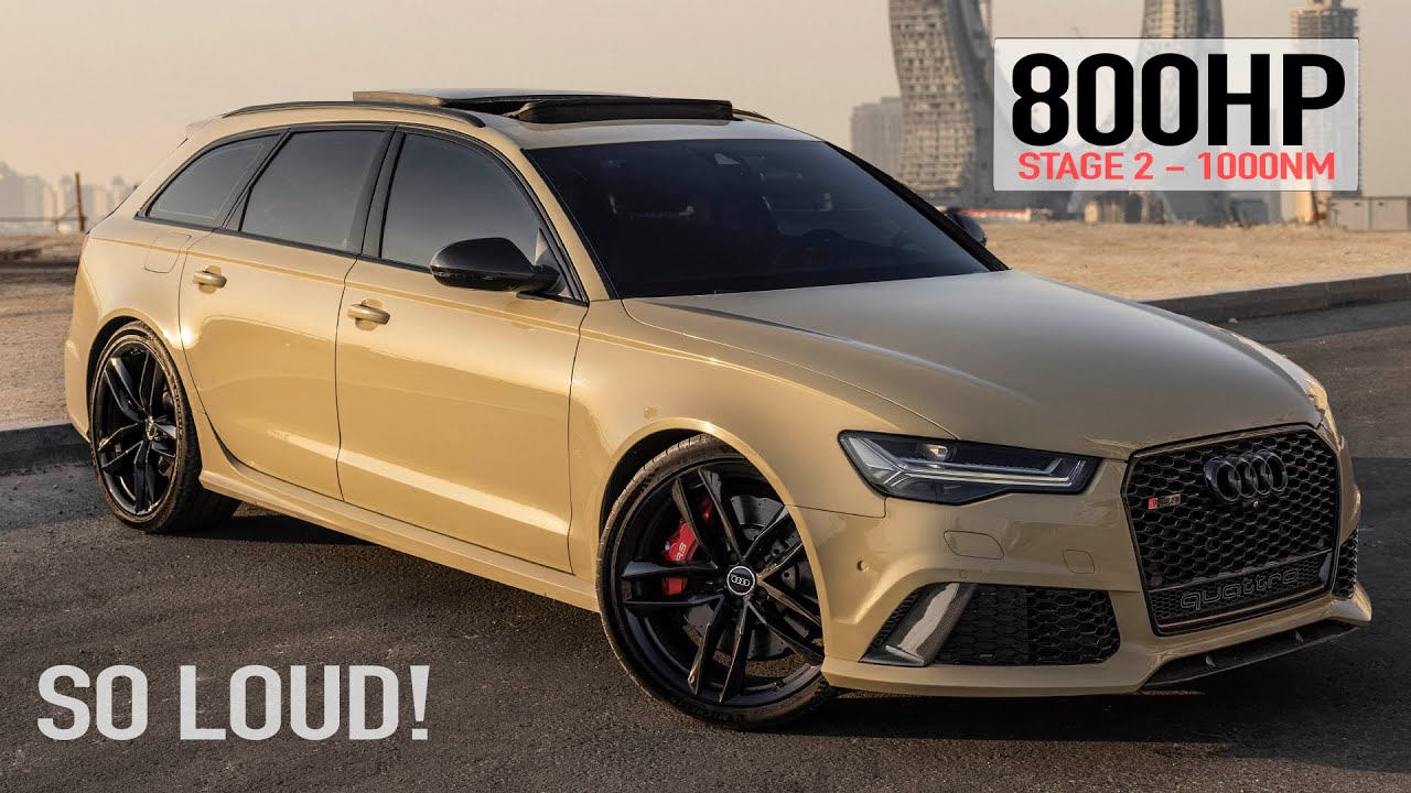 800HP/1000NM LOUD & INSANE AUDI RS6 PERFORMANCE STAGE 2 - LOUDEST RS6 IVE EVER HEARD! - In Detail