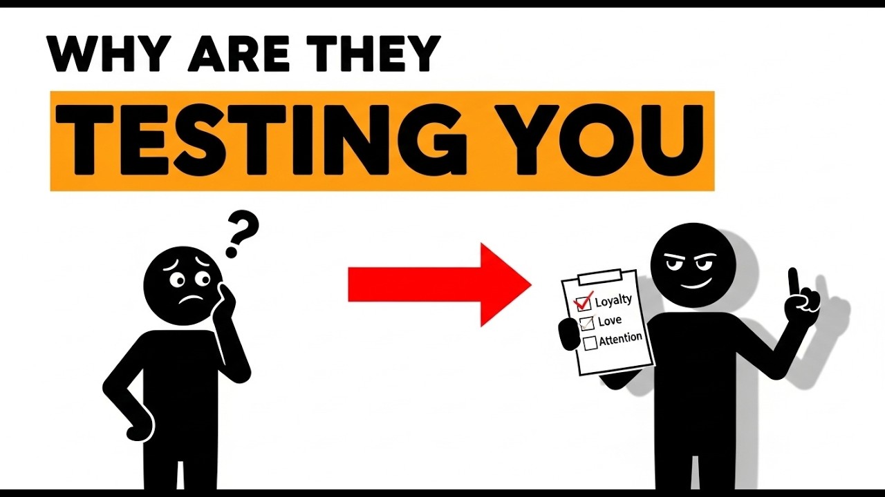 Psychology of People Who Test You on Purpose | Mind Games