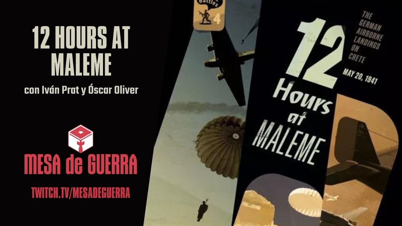 12 hours at Maleme. Charla con Ivan Prat y Oscar Oliver de Snafu