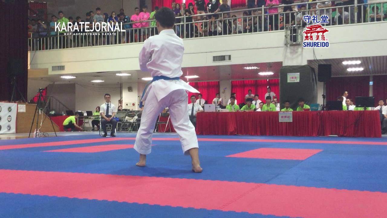 UNSU by WKF cadet champion Nozomi yamanaka at 2016EAKF junior