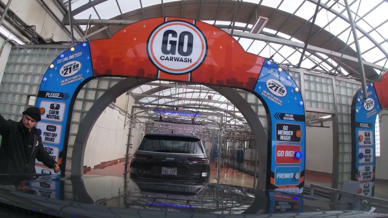 4K GO Car Wash - MASSIVE Hodge Double Tunnel - Blue Valley Pkwy, KS