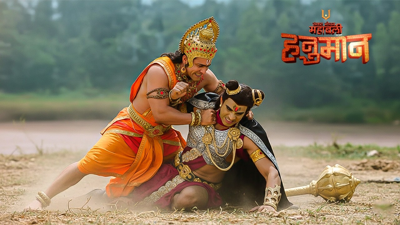 अस्थिपंजर तोड़ के हनुमान ने ममतासुर को कर दिया अधमरा || भक्ति सीरियल || #mahabalihanuman