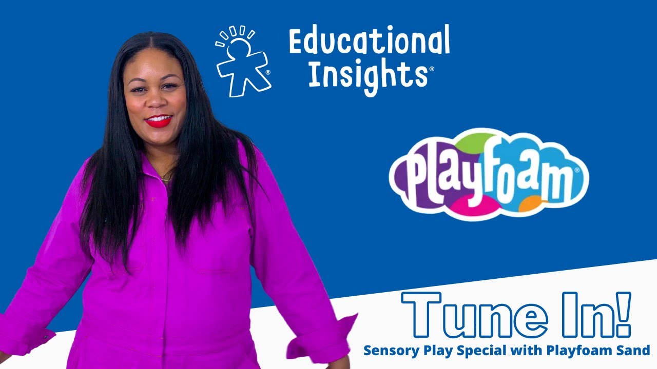 Preschool Sensory Play (The 5 Senses) - Ms. Monica’s Classroom - Playfoam Sand Special