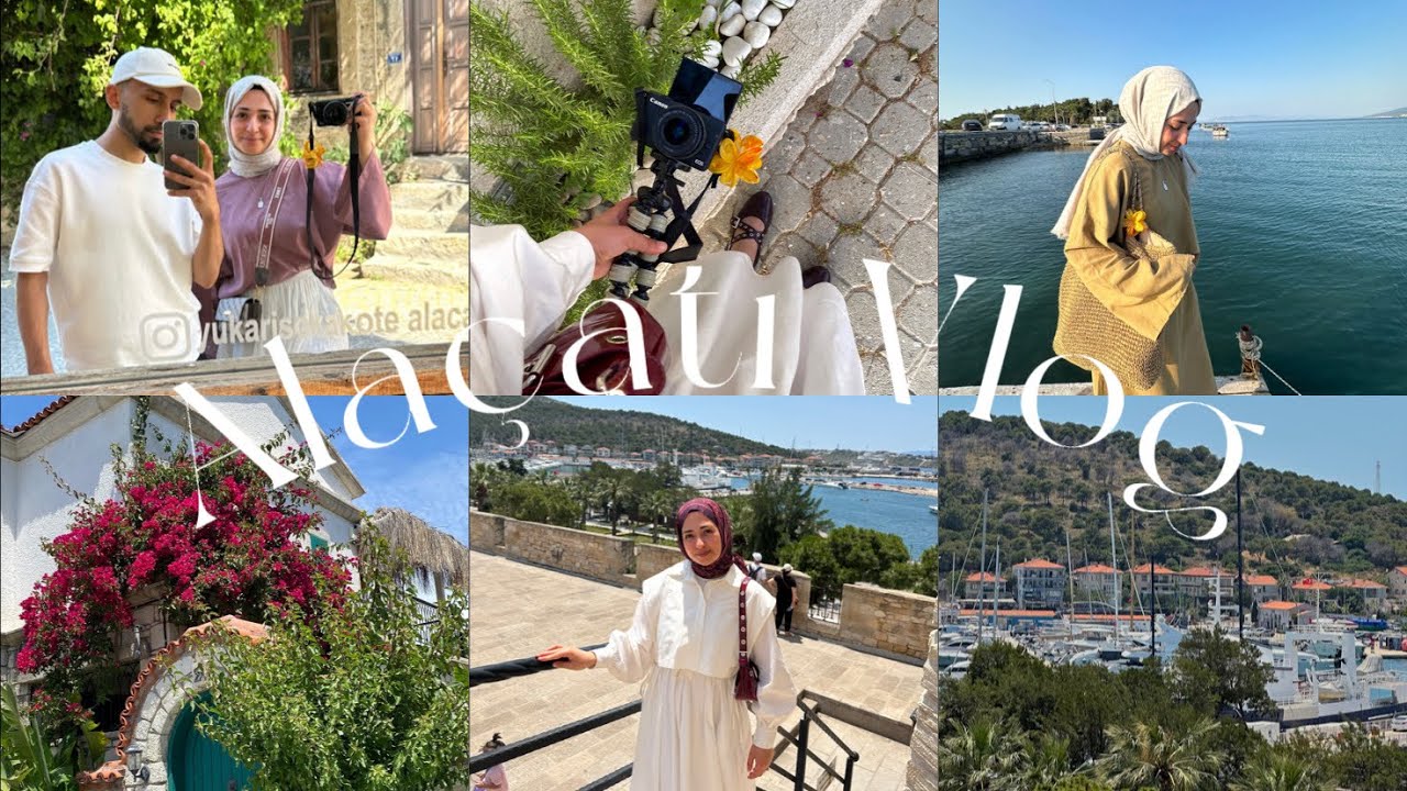 96| İzmir’de Rüya Gibi Bir Tatil 🏖️ İzmir Bizi Büyüledi 🌺 Alaçatı, Çeşme, Ilıca Sokakları🫧Tatil Vlog