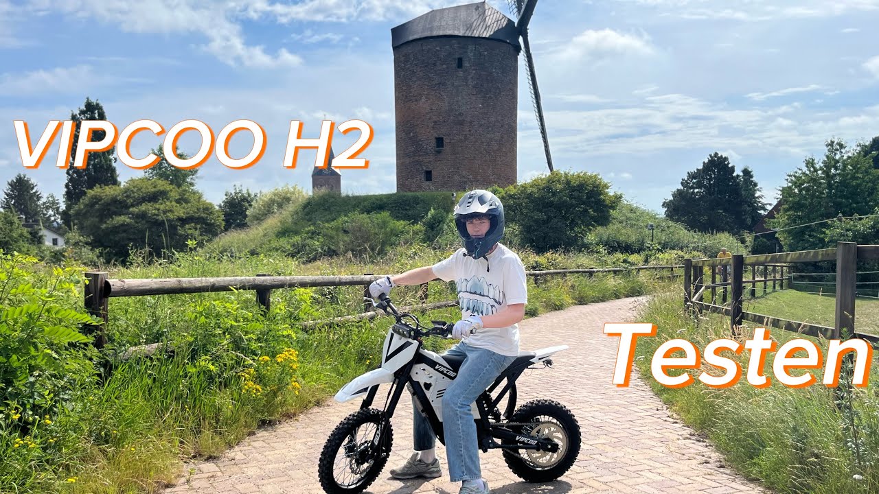 VIPCOO h2 testen off-road, topsnelheid, wheelies 