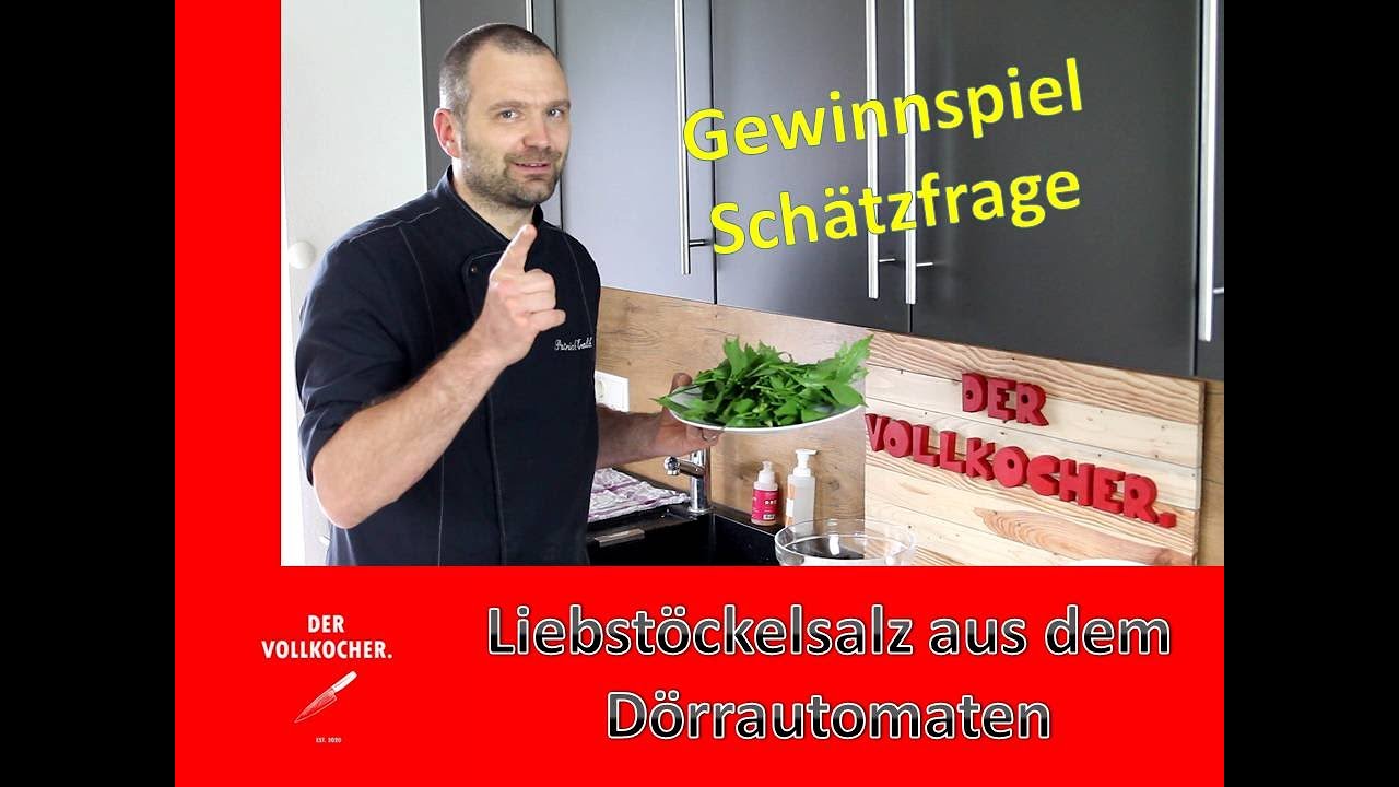 Liebstöckelsalz aus dem Dörrautomaten mit Gewinnspiel
