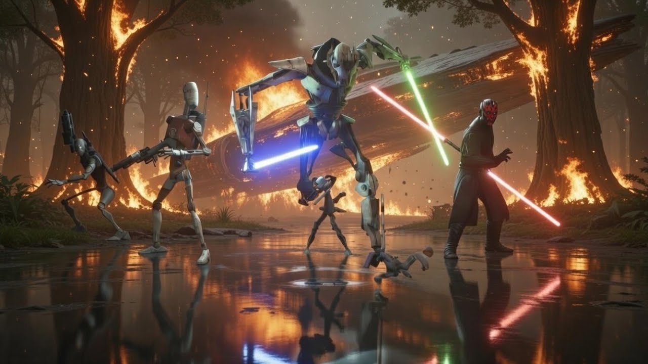 Star wars Battlefront 2 PS5 4k . on s'est mal organisé ! La 
