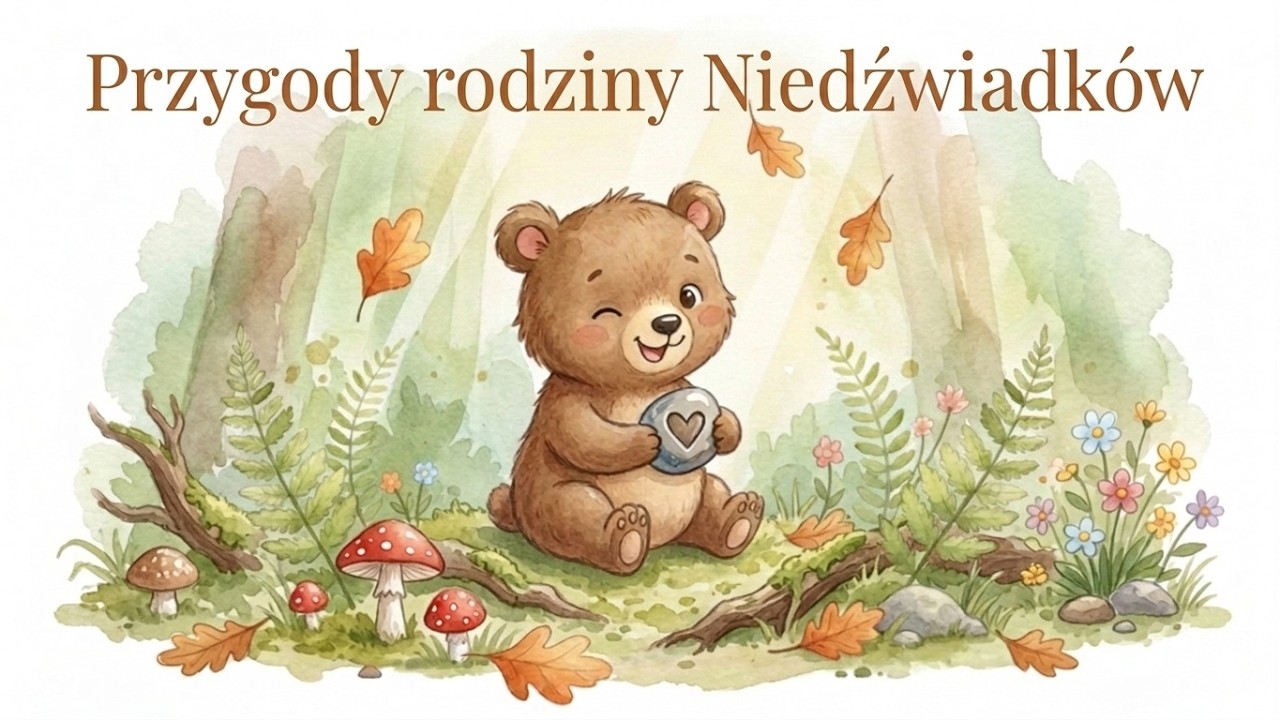 🐾 Przygody Rodziny Niedźwiadków: Tajemnice Magicznego Lasu