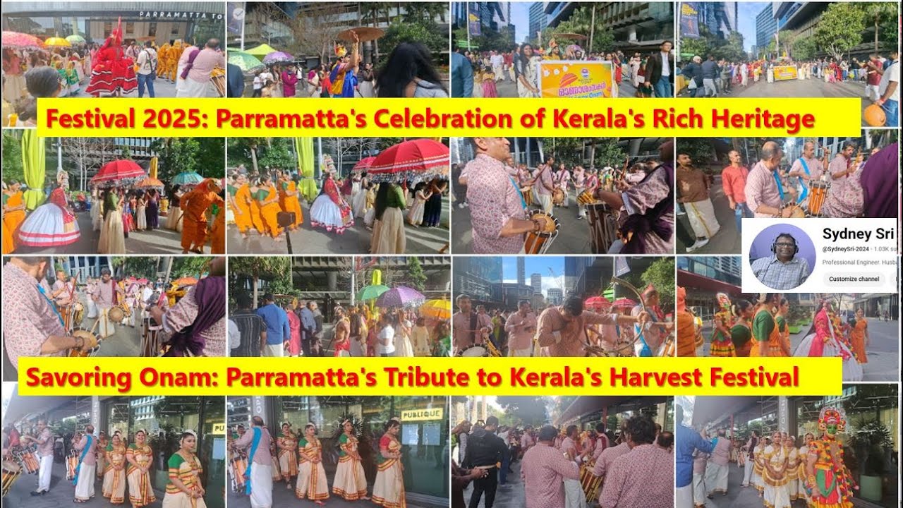 Onam festival 2025  Parramatta NSW Australia