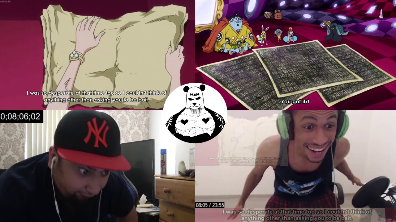 Brook Gets The Poneglyph reaction mashup - one piece