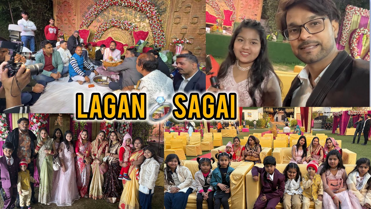 Neha Ki Lagan & Sagai 💍 | Family Function | Rohit Srivastav Vlogs