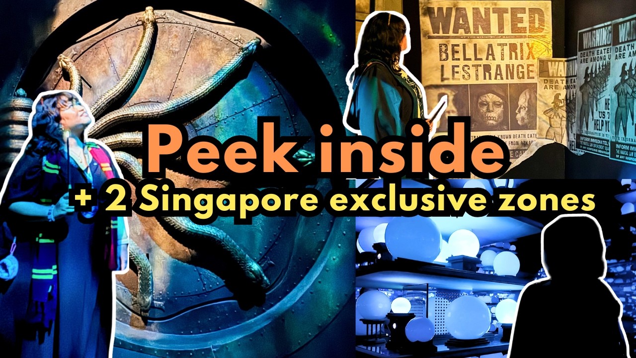 Harry Potter Visions of Magic Singapore ♡ FULL Walkthrough Vlog
