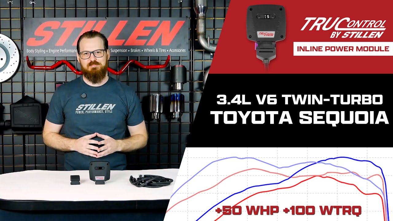 Переосмыслите мощность: система TruControl от STILLEN преображает Sequoia 3.4L.