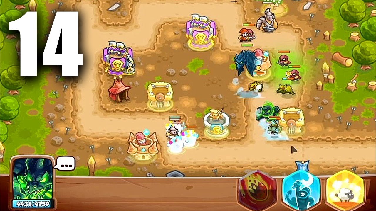 Kingdom Rush Battles - ВЗЯЛ 2300 Рейтинга - Игра пройдена! Часть 14