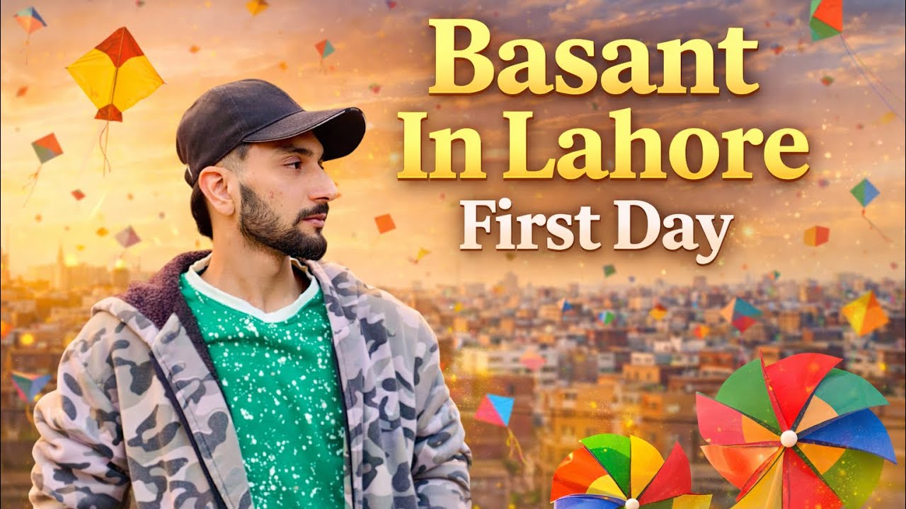 Basant in lahore 🪁❤️ | First Day 🪁 | Cnzs With Mamu Chachu Ka Sathe Basant Ki 🪁❤️😂