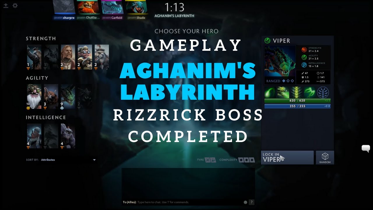 Dota 2 - Aghanim's Labyrinth Gameplay | Summer Event | TI 10 Battlepass 2020 | 9 Rooms | Rizzrick