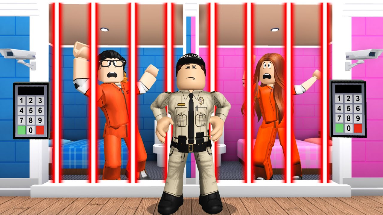 We Got LOCKED UP In MAXIMUM SECURITY Prison! (Roblox Bloxburg)