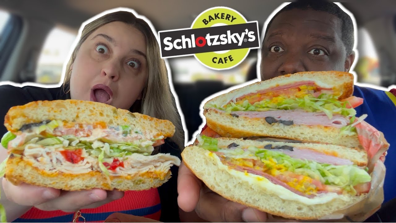 Обзор мукбанга и сэндвичей Шлоцкого!